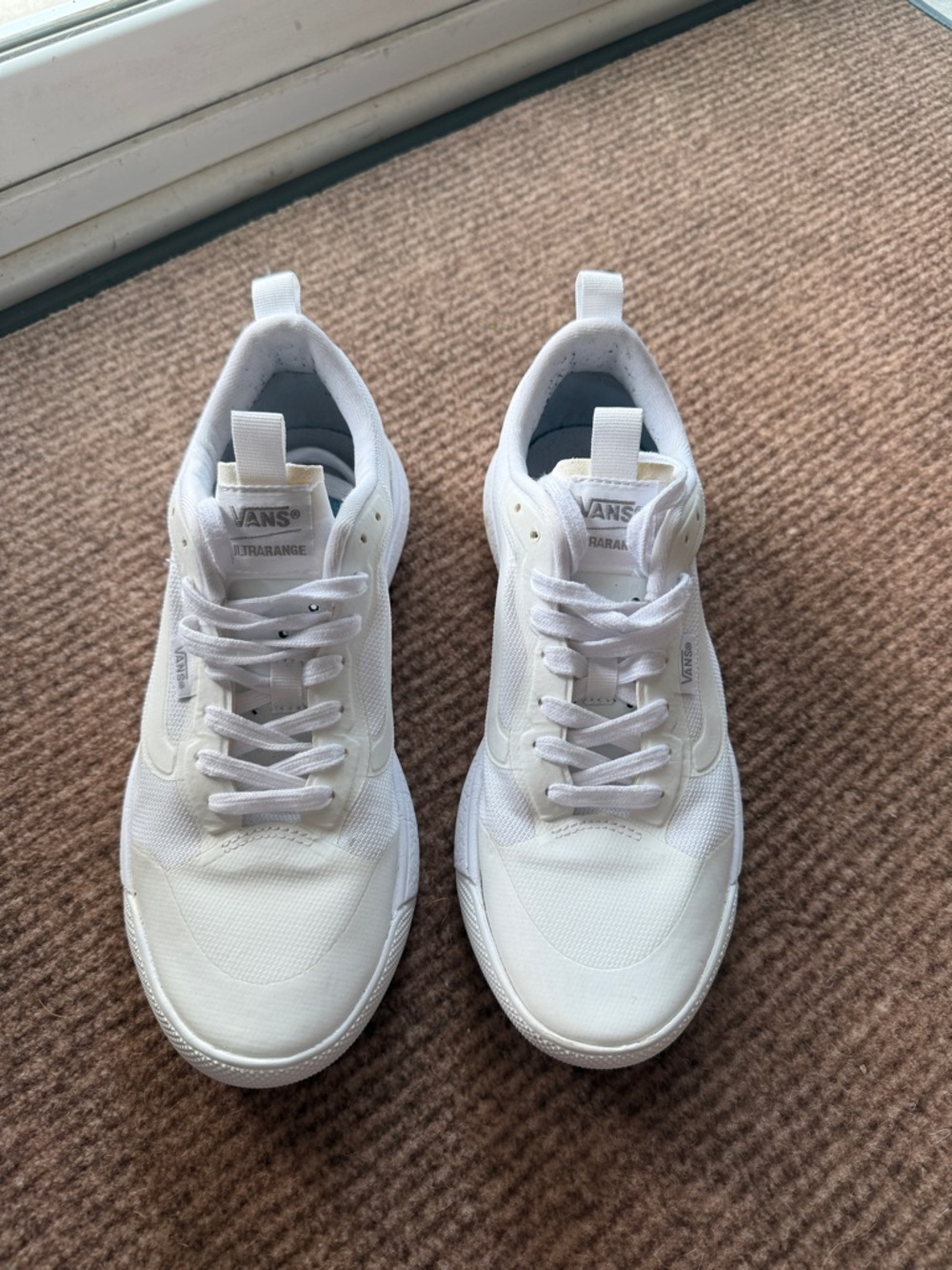 Vans White UltraRange Sneakers